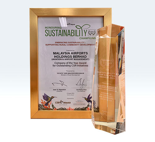 Company of The Year (Aviation & Airport Management) For Execellence in CSR Initiatives