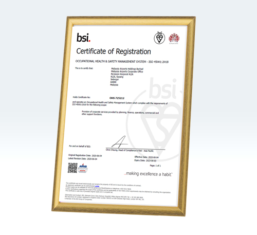 ISO 45001:2018 Occupational Health & Safety Management System