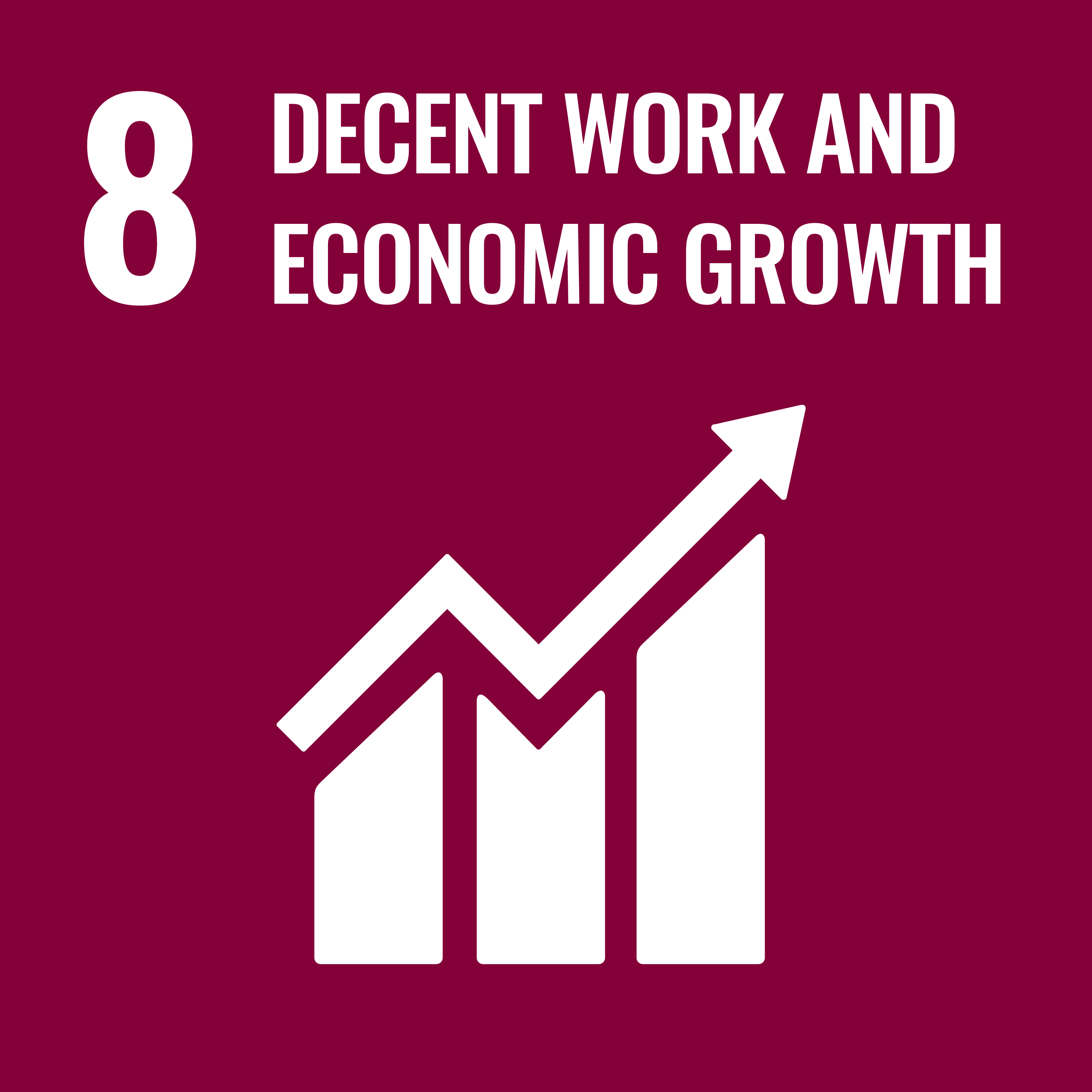 8- Decent Work & Economic Growth